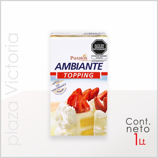 Chantilly Ambiante Topping